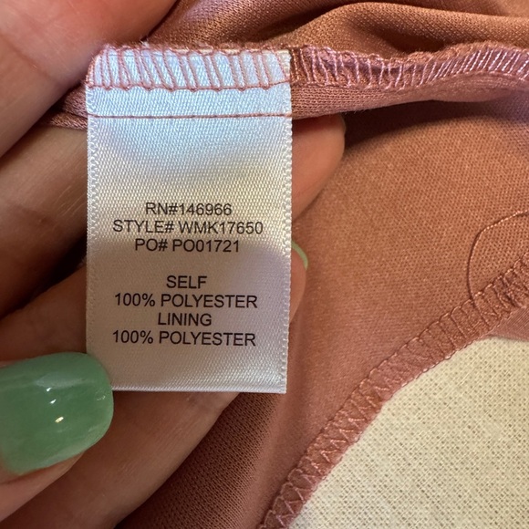 Midnight Doll Women Size Medium Pink Dress - Picture 3 of 5